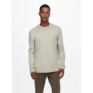 T-Shirt mit langen Ärmeln Only & Sons Onsmillenium Life image-1