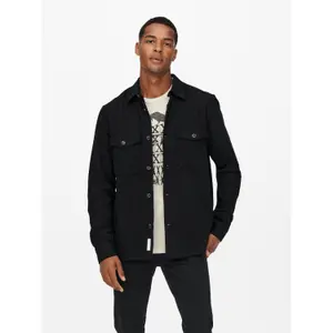 Hemd Only & Sons Onsmilo Life Solid Overshirt image-3