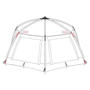 Accessoire Trakker tempest 200 pole 4 image-0