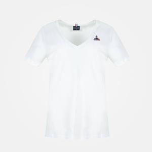 T-shirt för kvinnor Le Coq Sportif Ess Col V N°1 image-0