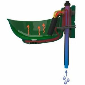 Beheizte Tränke 1/2" Anschluss an das Stromnetz Kerbl HP20 image-2