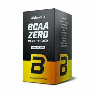 Paquete de 15 cajas de aminoácidos Biotech USA bcaa zero variety pack - Mix de saveurs - 9g image-0