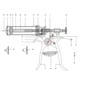 Seringa doseadora Kerbl HSW Roux-Revolver image-4