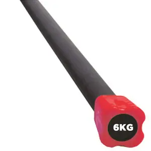 Weighted bar Leader Fit 26mm 6kg image-0