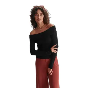 Off-the-shoulder-jumper för kvinnor 24 Colours image-0