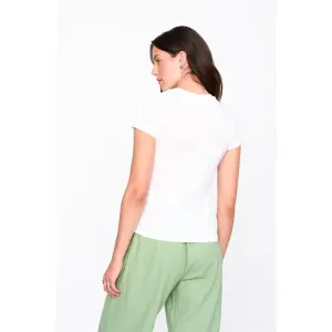 Camiseta em tecido viscose mulher 24 Colours image-1