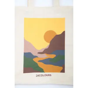 Women's Printed Tote Bag 24 Colours image-2