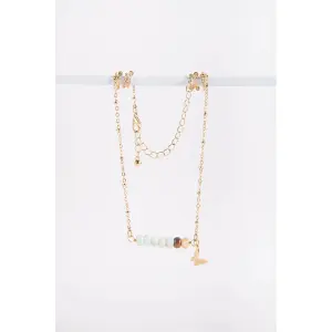Necklace with Decorative Pearls Women 24 Colours image-2
