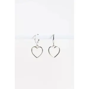 Heart Design Earrings for Women 24 Colours image-1