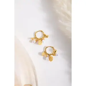 Women’s Earrings with Decorative Pearls 24 Colours image-1