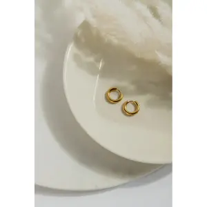 Thick Hoop Earrings Women 24 Colours image-1