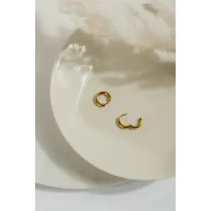 Thick Hoop Earrings Women 24 Colours image-2