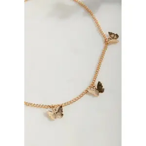 Butterfly Motif Necklace Women 24 Colours image-1