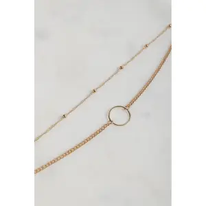 Ensemble de collier avec pendentif cercle poli femme 24 Colours image-2