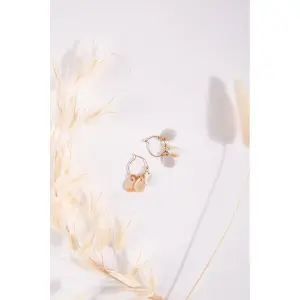 Boucles d'oreilles en coquillage femme 24 Colours image-1