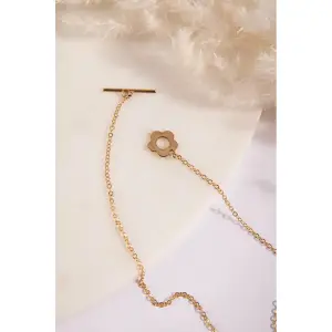Collier fantaisie et pendentif fleur femme 24 Colours image-2