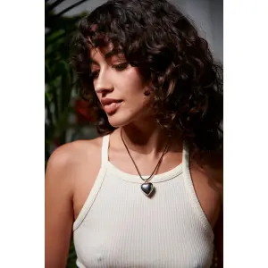 Heart Pendant Necklace for Women 24 Colours image-2