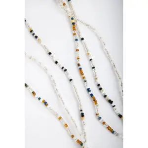 Abstract Pendant Necklace Women 24 Colours image-1