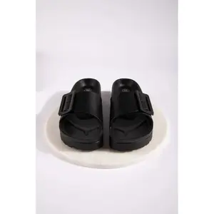 Women’s Synthetic Wedge Mules 24 Colours image-3