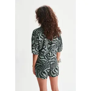 Women's Animal Print Shirt 24 Colours image-3