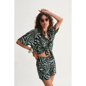 Women's Animal Print Shirt 24 Colours image-2