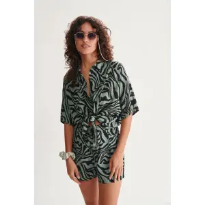 Women's Animal Print Shirt 24 Colours image-1