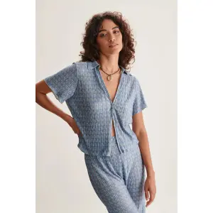 Printed women's shirt 24 Colours image-1