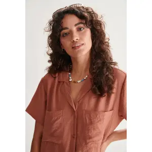 Women's Shirt with Pockets 24 Colours image-2