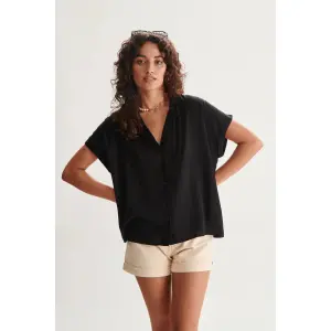 Loose Fit Women's Blouse 24 Colours image-3
