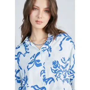 Women's Printed Classic Shirt 24 Colours image-3