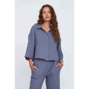 Women's ruffled shirt 24 Colours image-2