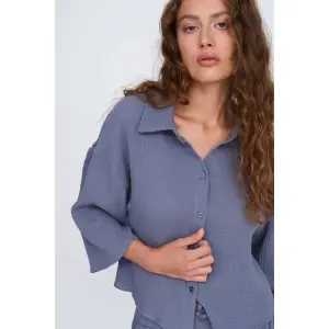 Women's ruffled shirt 24 Colours image-3