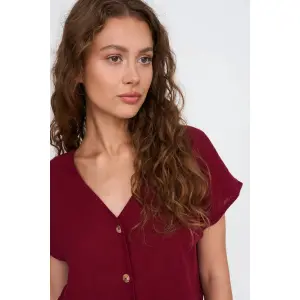 Linen and Viscose Shirt Women 24 Colours image-3