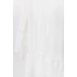 Ruffled Blouse with High Collar Women 24 Colours image-2