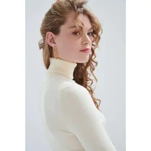 Jersey de cuello alto para mujer 24 Colours image-3