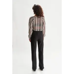 Cardigan à carreaux en maille femme 24 Colours image-3