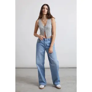 Cardigan sans manches femme 24 Colours image-2