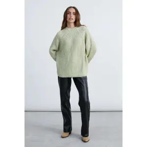 Pull en maille côtelée femme 24 Colours image-1