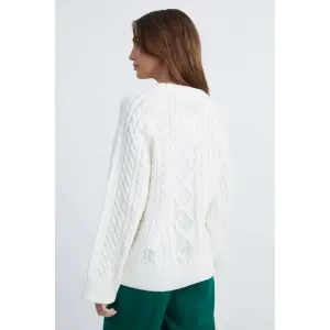 Thick Knit Jumper Women 24 Colours image-1