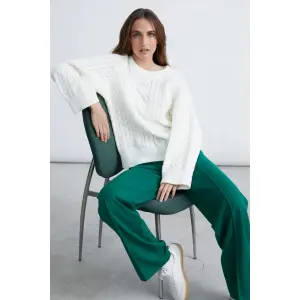 Thick Knit Jumper Women 24 Colours image-2