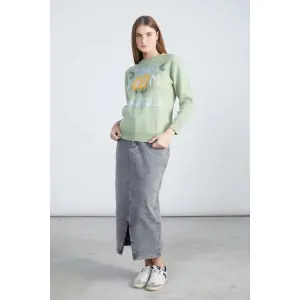 Woman sweater 24 Colours Flowers image-1