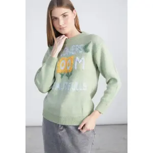 Woman sweater 24 Colours Flowers image-2