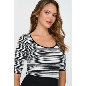 Women's striped sweater 24 Colours image-3