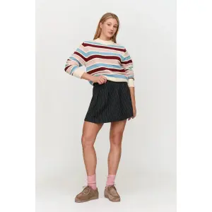 Women's striped sweater 24 Colours image-2