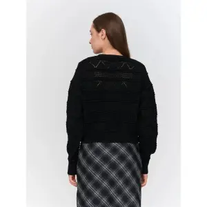 Women's openwork patterned cardigan 24 Colours image-1