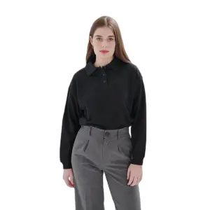 Women's long-sleeved polo shirt 24 Colours image-0