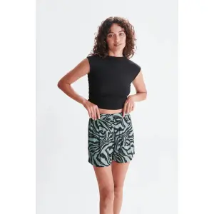 Djurtryckt Kortbyxor Dam 24 Colours image-1