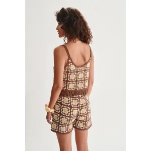 Short en maille crochetée femme 24 Colours image-1