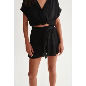 Short avec ceinture à nouer femme 24 Colours image-3