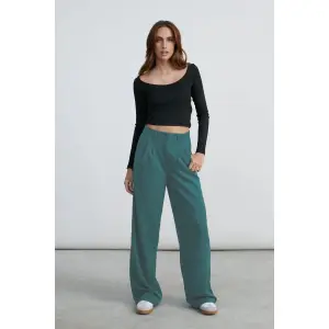 Pantalon palazzo à jambe large femme 24 Colours image-2